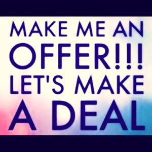 Please send an offer- all offers are considered!